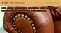 Desktop Screenshot of barbsleatherservice.com